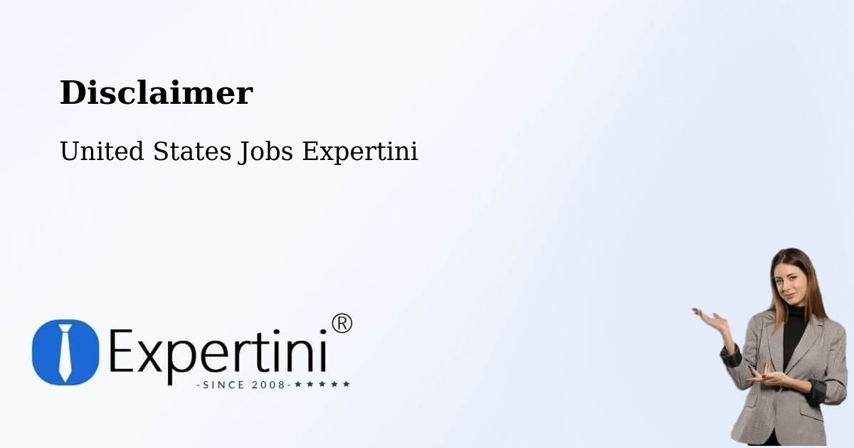 Disclaimer – North Canton - United States Jobs Expertini